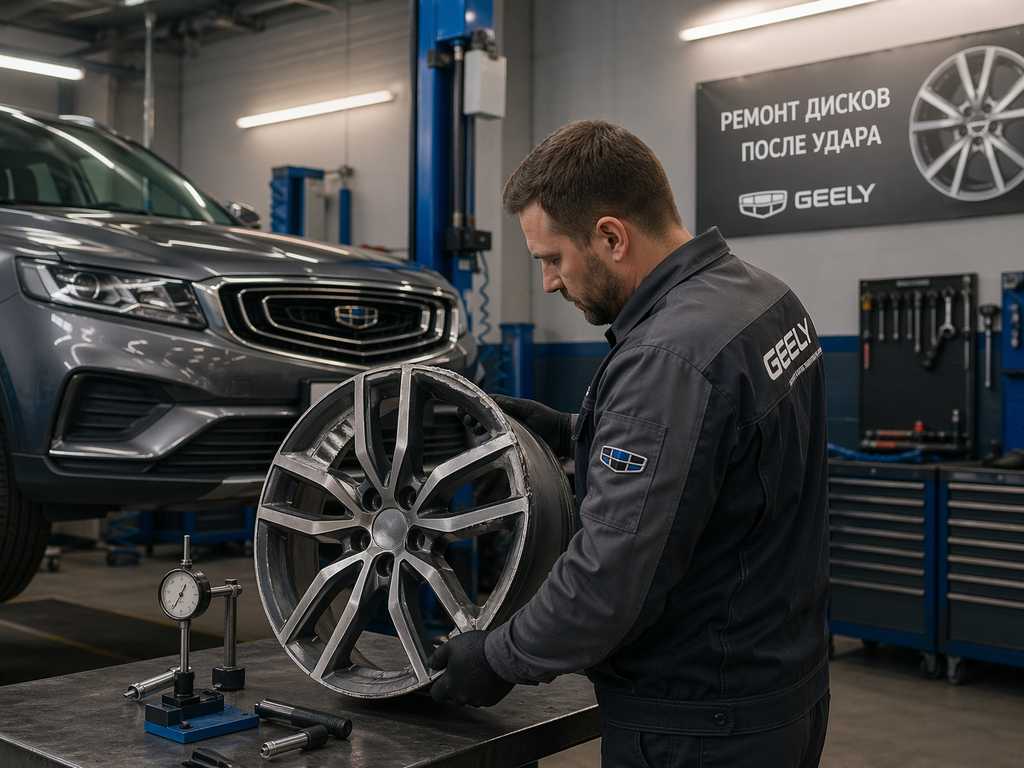 Ремонт дисков Geely
